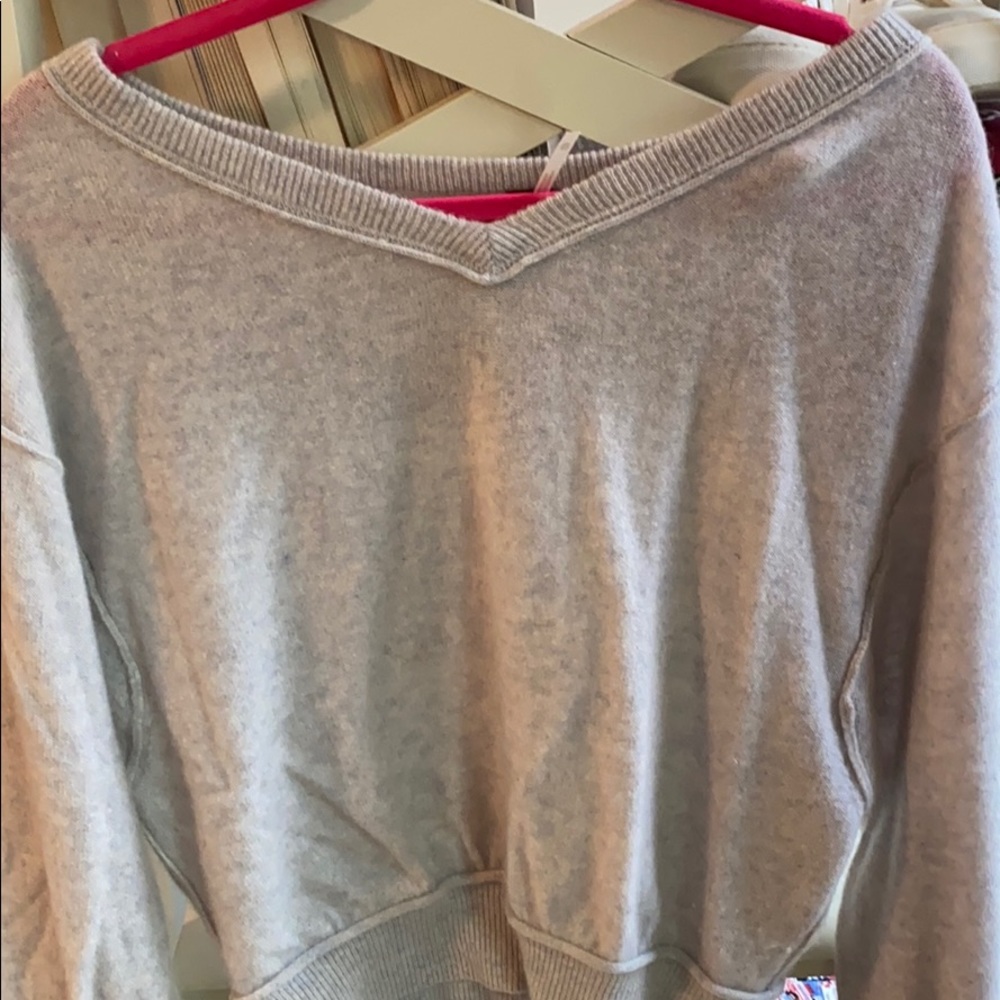 Free People cashmere sweater